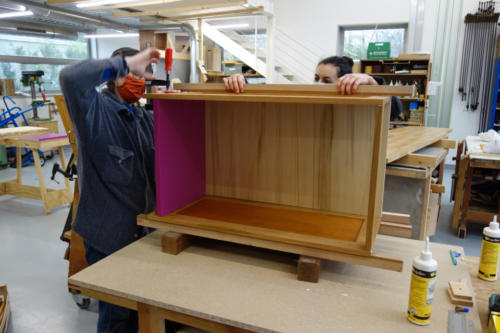 Fabrication à l'atelier